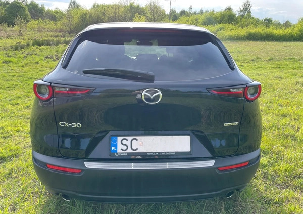 Mazda CX-30 cena 115500 przebieg: 41112, rok produkcji 2019 z Częstochowa małe 37